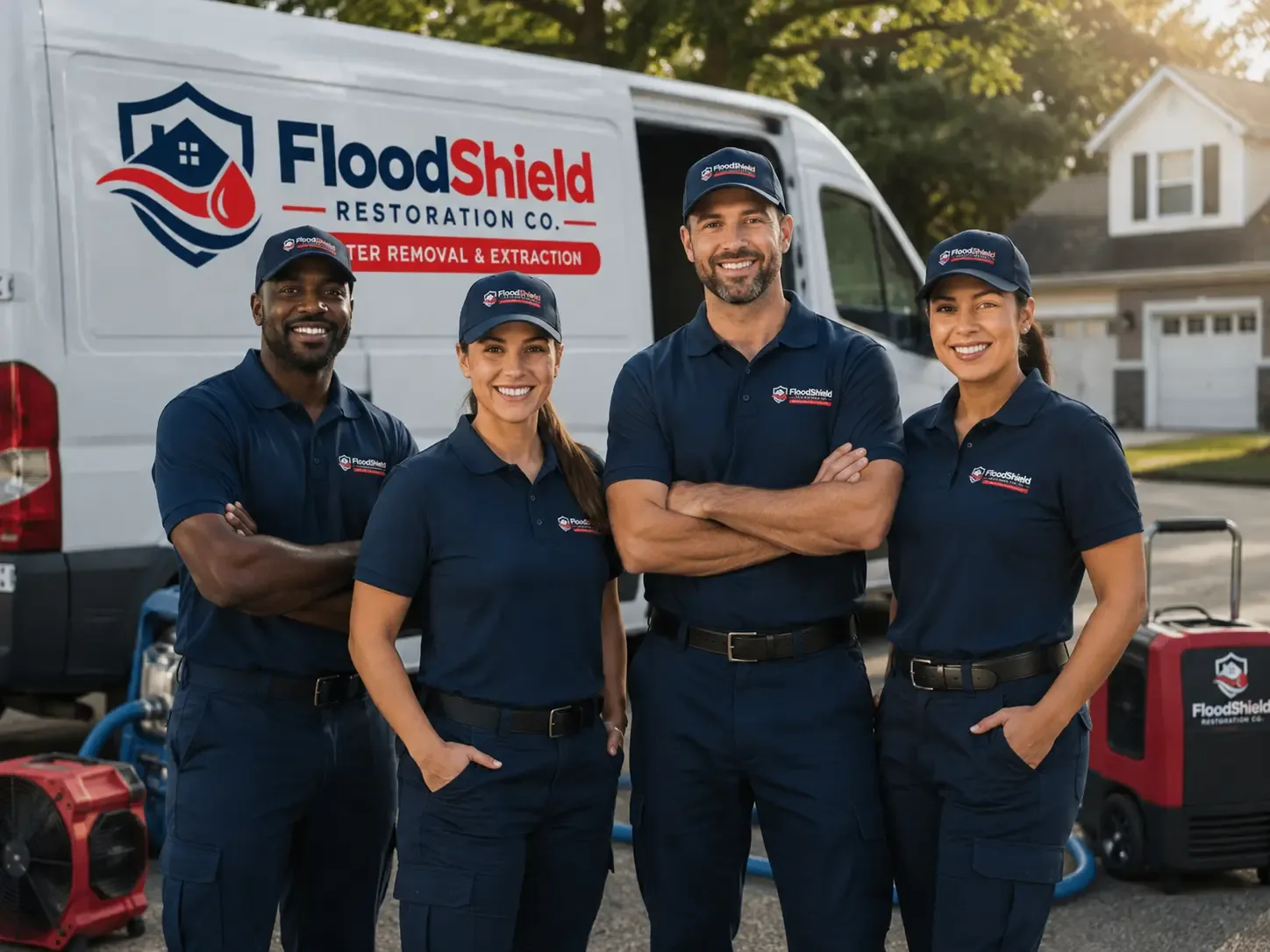Flood Damage Restoration company in Lewiston, CA